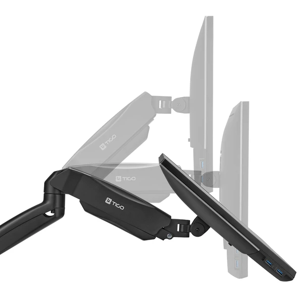 TIGO Office ProView SW125D držiak pre 2 monitory 17” - 32” - Držiaky pre obrazovky - Obrázok OQ2J000K01
