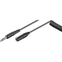 PremiumCord 6,3mm/6,3mm predlžovací kábel 5m čierny - Káble a redukcie