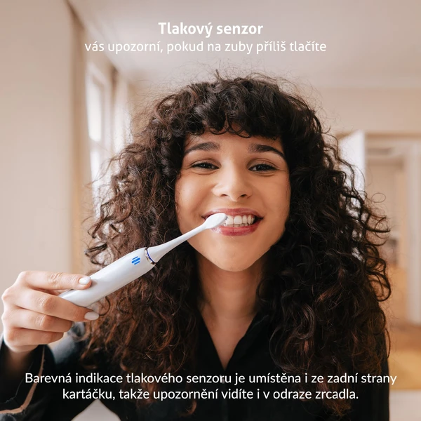 TrueLife SonicBrush Clean70 UV sonická kefka biela - Zubné kefky - Obrázok OQUL000K01