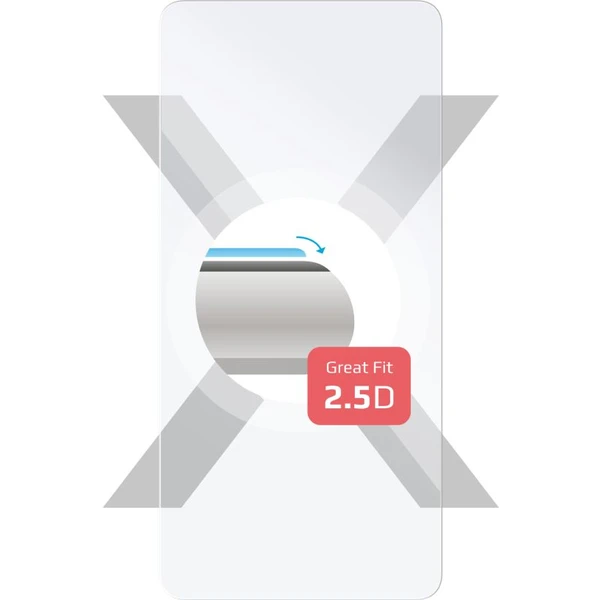 FIXED 2,5D tvrdené sklo Samsung Galaxy A35 5G číre - Ochranné fólie a sklo - Hlavný obrázok