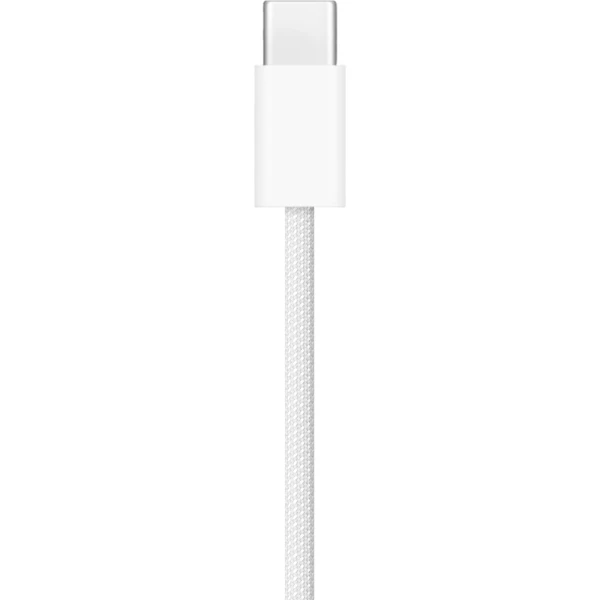Cubenest opletený napájací kábel USB-C/USB-C 60W 1m biely 2ks - Káble a redukcie - Obrázok ORD5000O01