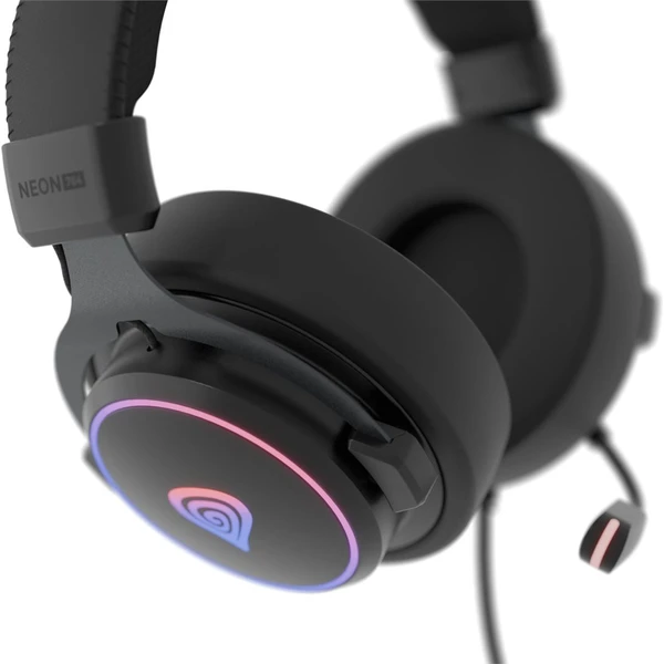 Genesis NEON 764 headset čierny - Slúchadlá - Obrázok ORSE000K01
