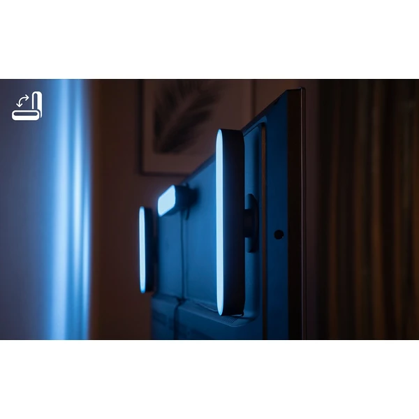 Philips Hue Play White and Color Ambiance stolná lampa základná sada 2ks čierna - Svietidlá - Obrázok OS03000301