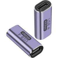 PremiumCord USB-C/USB-C redukcia 100W sivá - Káble a redukcie