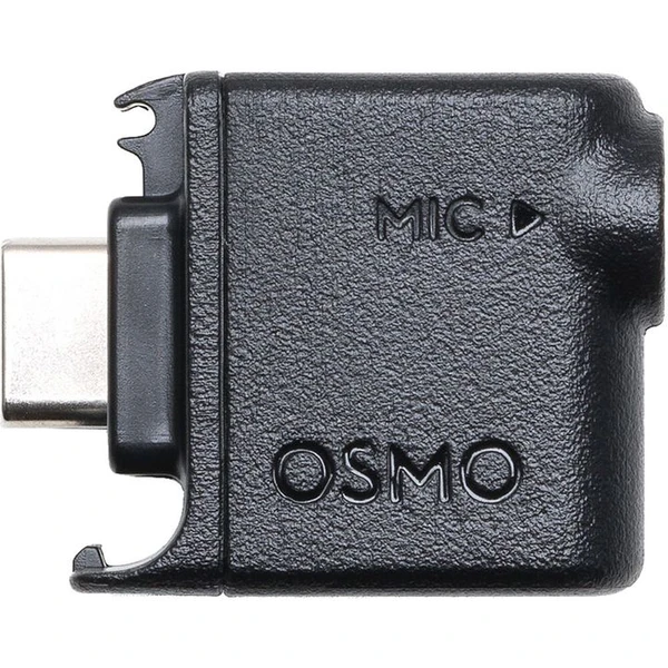 DJI Osmo Action USB-C/3,5mm redukcia čierna - Káble a redukcie - Obrázok OSN0000N01