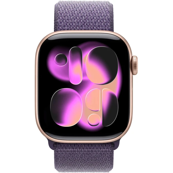 Apple Watch 42/41/40/38mm hmlovo fialový prevliekací športový remienok - Remienky - Obrázok OSWH000K01