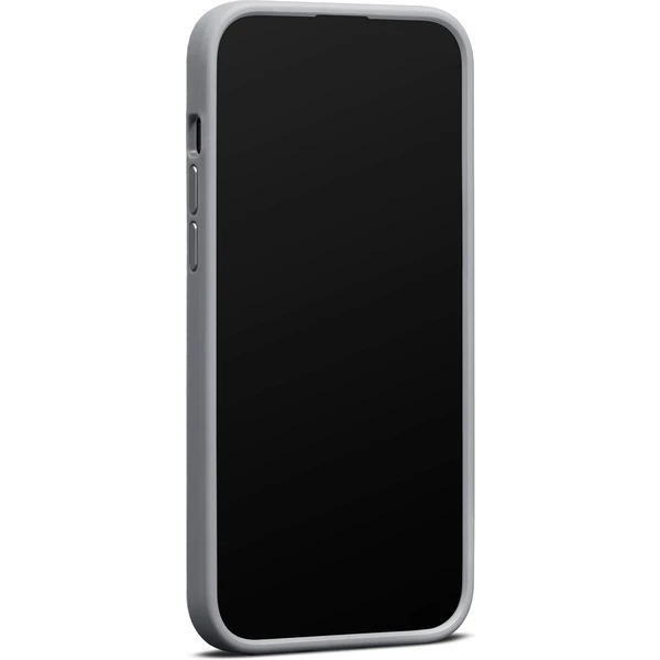 Woolnut MagSafe kožený kryt pre iPhone 15 Plus sivý - Puzdra - Obrázok OU00000L01