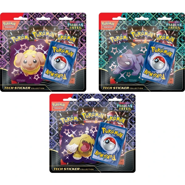Pokémon TCG: SV4.5 Paldean Fates - Tech Sticker Collection - Pokémon karty - Obrázok OU10000O01