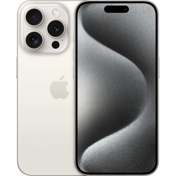 Apple iPhone 15 Pro 512GB biely titán - Mobilné telefóny - Hlavný obrázok
