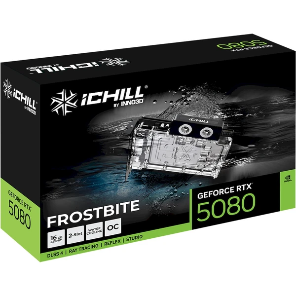 INNO3D NVIDIA GeForce RTX 5080 iChill FROSTBITE - Grafické karty - Obrázok OUNH000K01