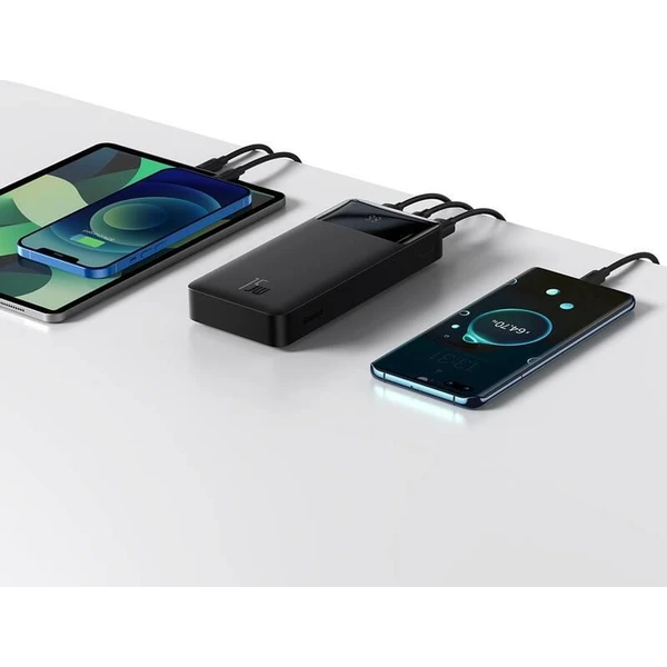 Baseus Bipow powerbanka 20000mAh čierna - Powerbanky - Obrázok OUTL000K01