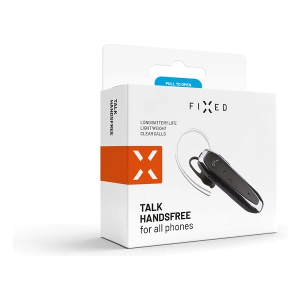 FIXED Talk bluetooth headset, čierny - Handsfree - Obrázok OUVO100501
