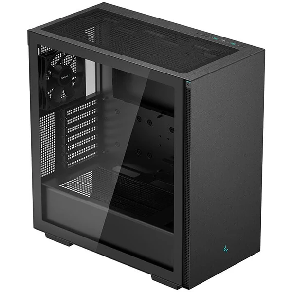 DEEPCOOL CH510, presklená bočnica, čierna - Počítačové skrine - Obrázok OUXI100501