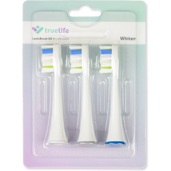 TrueLife SonicBrush UV náhradné hlavice Whiten Triple Pack - Zubné kefky - Hlavný obrázok
