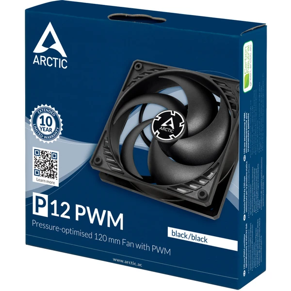 Arctic P12 PWM - Ventilátory pre PC - Obrázok OVRR600301