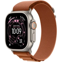 Apple Watch 49/46/45/44mm terakotový Alpský ťah veľký prírodný titán - Remienky