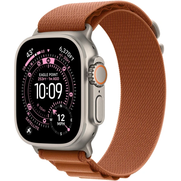 Apple Watch 49/46/45/44mm terakotový Alpský ťah veľký prírodný titán - Remienky - Hlavný obrázok