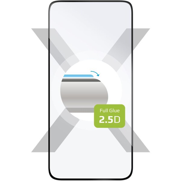 E-shop FIXED 2,5D Full-Cover tvrdené sklo Samsung Galaxy S23 FE čierne
