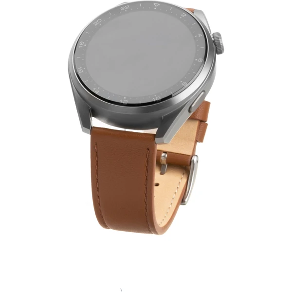 FIXED Leather Strap kožený remienok so šírkou 22mm pre smartwatch hnedý - Remienky - Obrázok OW7V600301