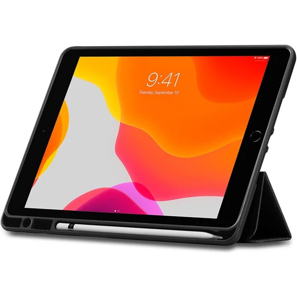 Spigen Urban Fit Apple iPad 10.2" (21/20/19) čierne - Puzdra - Hlavný obrázok