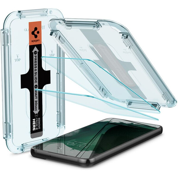 E-shop Spigen Glas tR EZ Fit 2 Pack tvrdené sklo Samsung Galaxy S22+