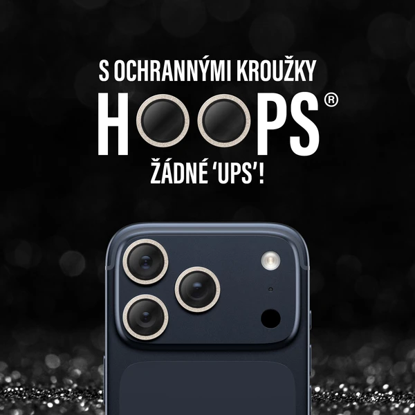 PanzerGlass® Hoops skla Apple iPhone 17 Pro/16 Pro/15 Pro/17 Pro Max/16 Pro Max/15 Pro Max trblietav - Ochranné fólie a sklo - Obrázok OWEH000K01