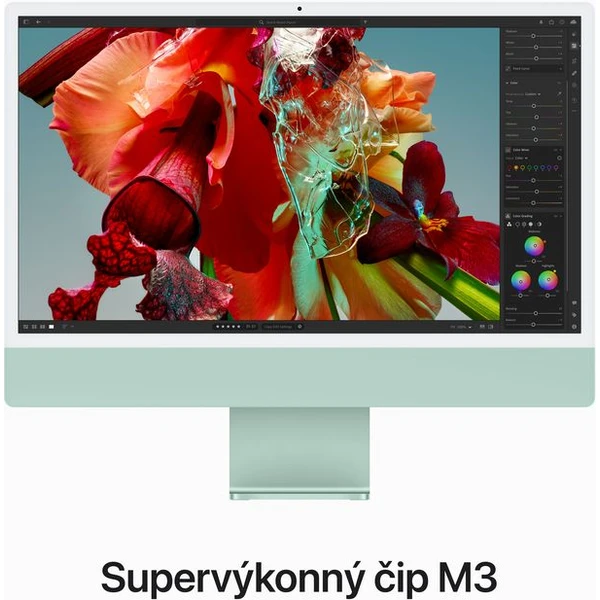 Apple iMac 24" M3 (2023) 8GPU/8GB/256GB zelený - Stolné počítače - Obrázok OX47000701