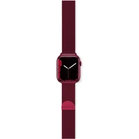 EPICO Remienok MILANESE Apple Watch 42/44/45 mm červený - Remienky