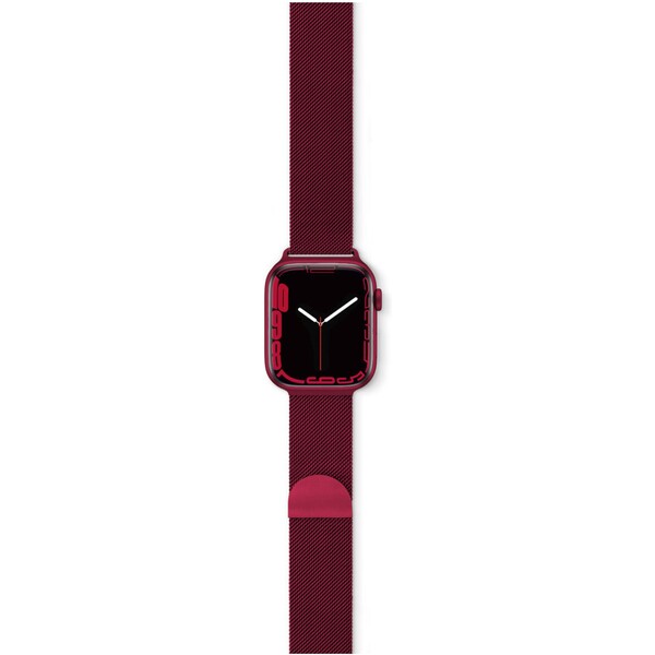 E-shop EPICO Remienok MILANESE Apple Watch 42/44/45 mm červený