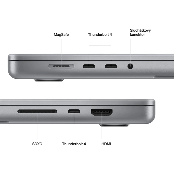 Apple MacBook Pro 16" / M2 Max / 32GB / 1TB (2023) - Notebooky - Obrázok OX6K100501