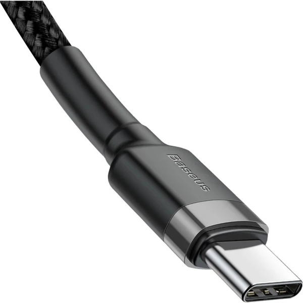 Baseus Cafule USB-C/USB-C napájací kábel 60W 2m čierny - Káble a redukcie - Obrázok OX95300401