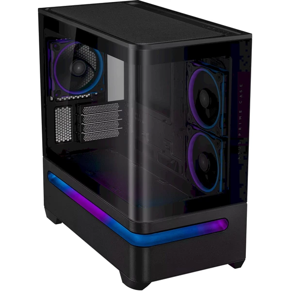 ASUS PRIME AP202 TG ARGB BLACK - Počítačové skrine - Obrázok OXOF000K01