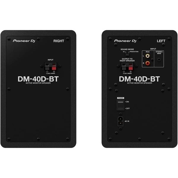 Pioneer DJ | AlphaTheta DM-40D-BT bezdrôtové reproduktory čierne - Reproduktory - Obrázok OXPI000K01