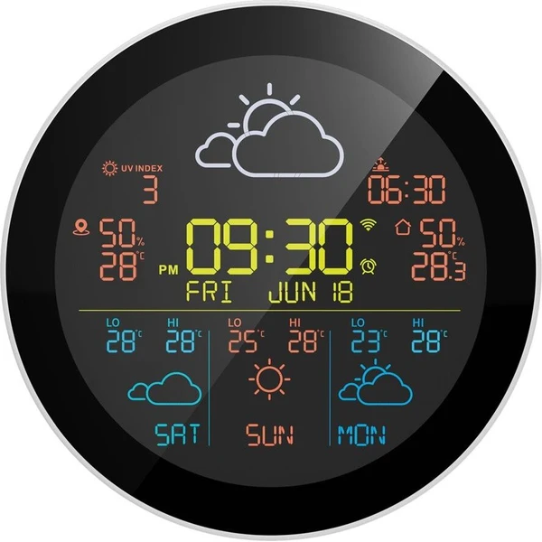 TESLA Device MS360 meteostanica s Tuya systémom + externý senzor - Meteorologické stanice - Obrázok OXTD000K01