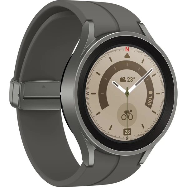 Samsung Galaxy Watch5 Pro 45mm Gray Titanum - Inteligentné hodinky - Obrázok OYWE100501