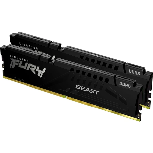 Kingston FURY Beast Black DDR5 64GB 5600MT/s CL40 DIMM (2x32GB) XMP - Operačné pamäte - Obrázok OZAY600301