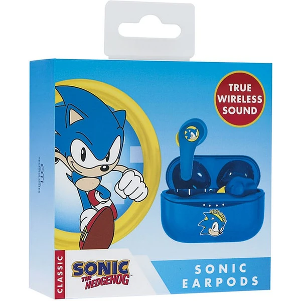 OTL bezdrôtové slúchadlá TWS s motívom SEGA Sonic - Slúchadlá - Obrázok OZHB300401
