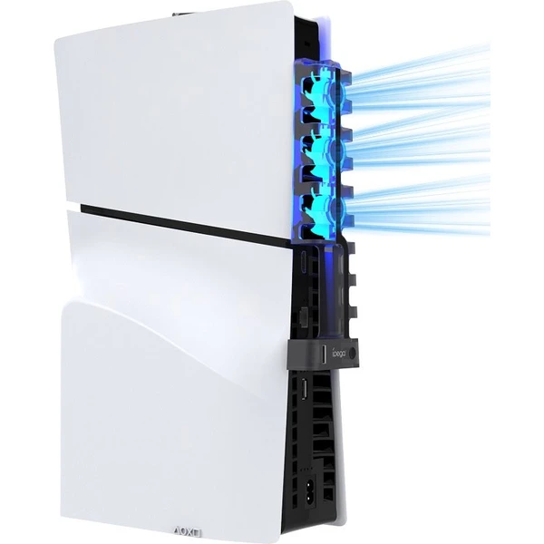 iPega P5S005 Prídavné Chladenie s RGB pre PS5 Slim číre - Konzolové príslušenstvo - Obrázok P042000N01