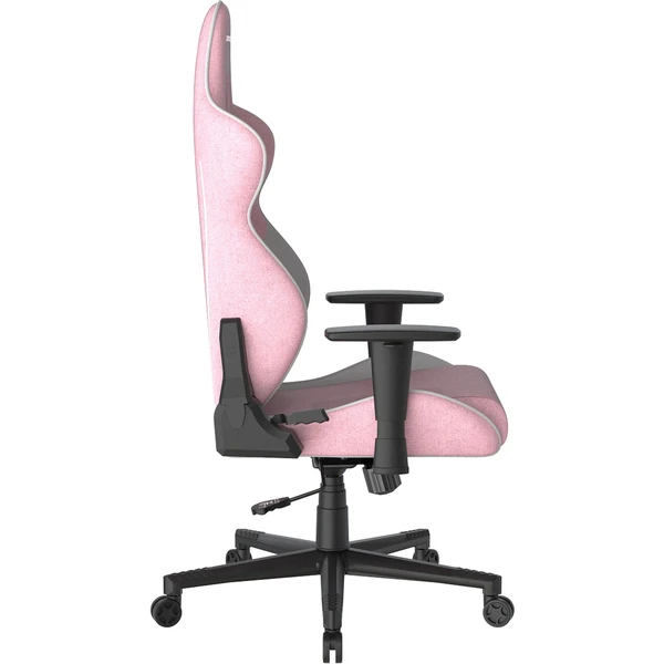 DXRacer GLADIATOR látková herná stolička ružovo-biela - Stoličky - Obrázok P04D000O01