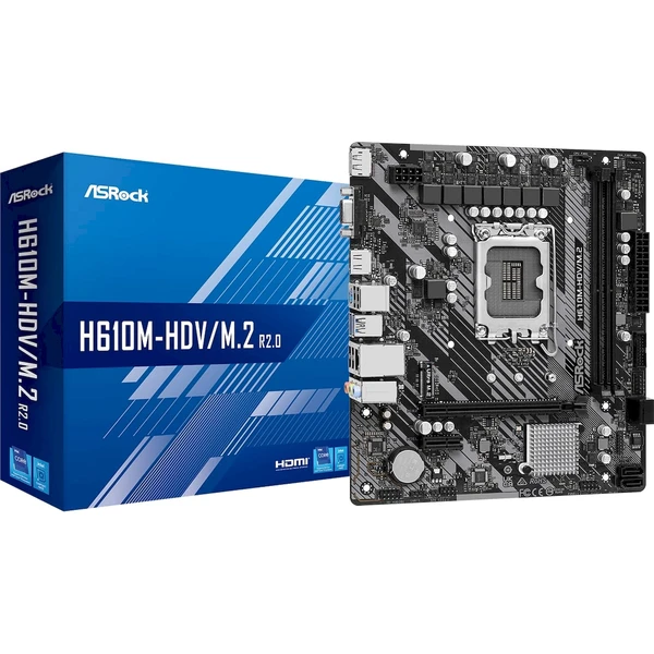 ASRock H610M-HDV/M.2 R2.0  - Základné dosky - Obrázok P0CA000O01