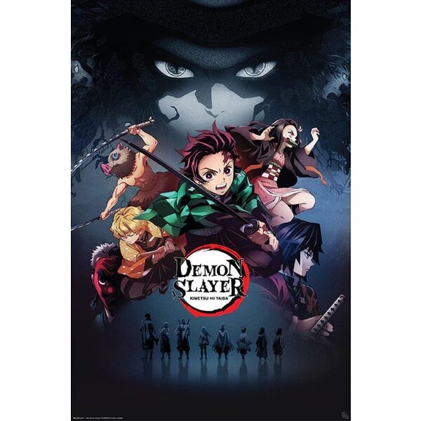 Plagát Demon Slayer - Group (11)