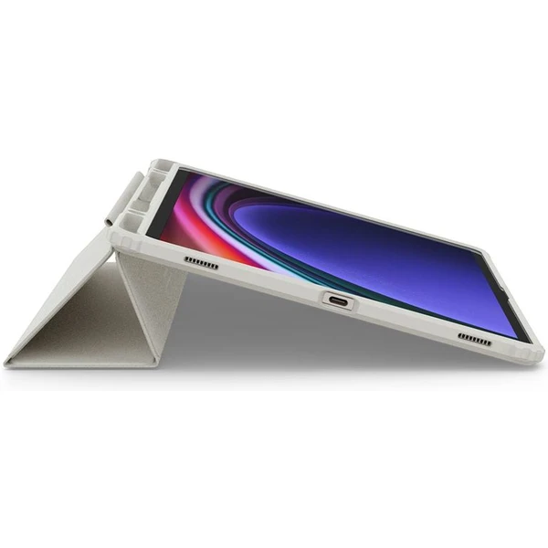 Spigen Ultra Hybrid Pro krytý Samsung Galaxy Tab S10+/S9+ sivý - Puzdra - Obrázok P0O5000701