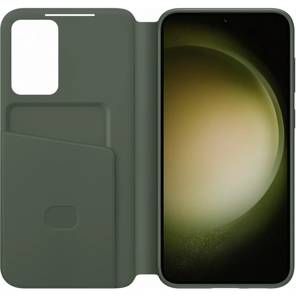 Samsung Smart View Wallet Case Galaxy S23+ khaki - Puzdra - Obrázok P0P0G00101