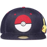 Šiltovka Pokémon - Denim Pokeball (Snapback) - Čiapky a klobúky