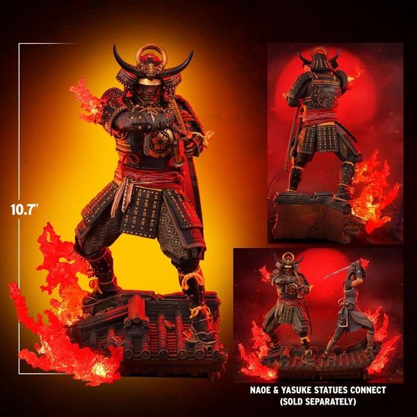 Soška Purearts Assassin's Creed Shadows -1/8 Animus Yasuke 27,3 cm - Sochy a sošky - Obrázok P0ZE000N01