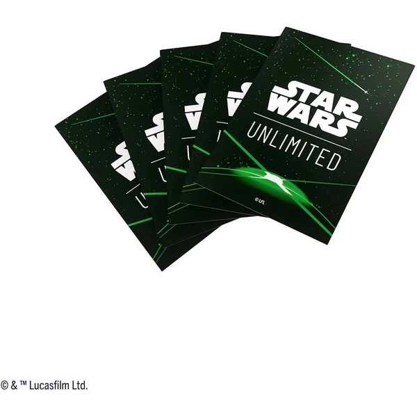Gamegenic - Star Wars: Unlimited Art Sleeves - Card Back Green - Obaly na karty - Obrázok P105000O01