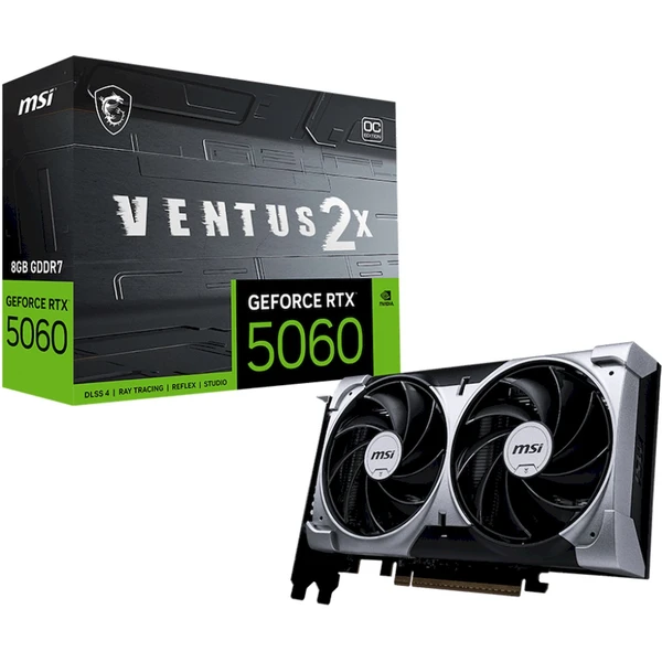 MSI NVIDIA GeForce RTX 5060 8G VENTUS 2X OC - Grafické karty - Obrázok P14F000O01