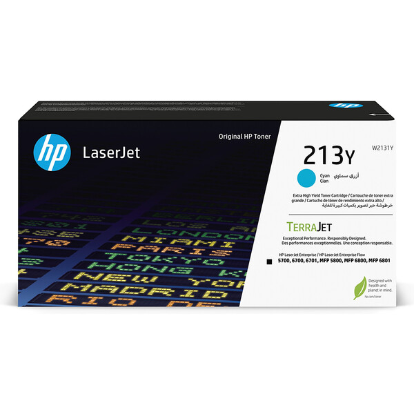 E-shop HP W2131Y č. 213Y Azurová Originálne