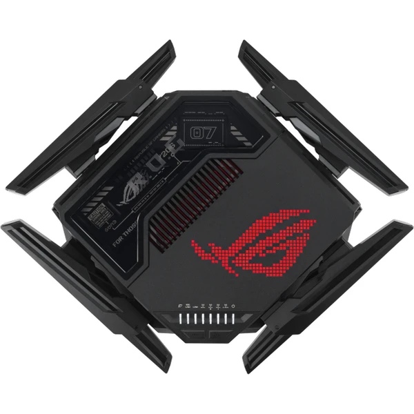 ASUS ROG Rapture GT-BE98   Wi-Fi 7 herný router čierny - Wi-Fi routery - Obrázok P206000L01