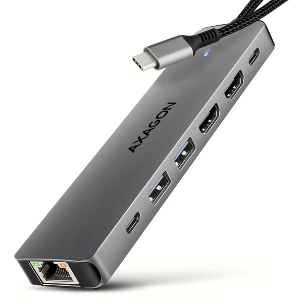 AXAGON HMC-7HX2 7v1 USB-C húb - Dokovacie stanice - Hlavný obrázok